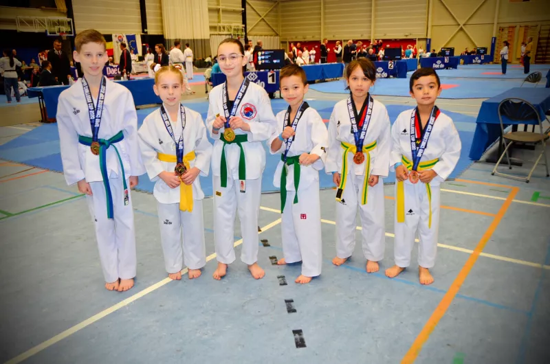 BK Poomsae – Senne en Aysu 1e plaats